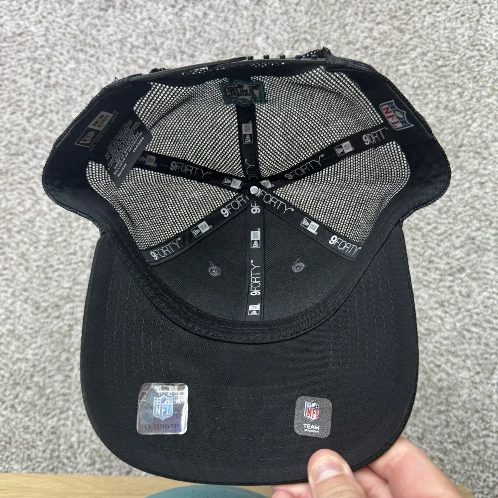 Jacksonville Jaguars Hat Cap Snap Back Mesh Back New Era 9Forty‎ NFL Football